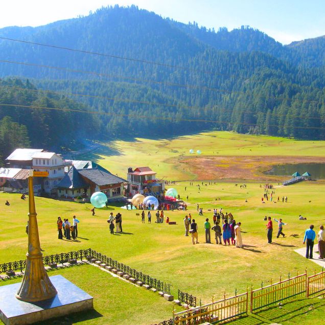 Khajjiar Dalhousie Volvo Tour Package